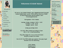 Tablet Screenshot of klinikvalsted.dk